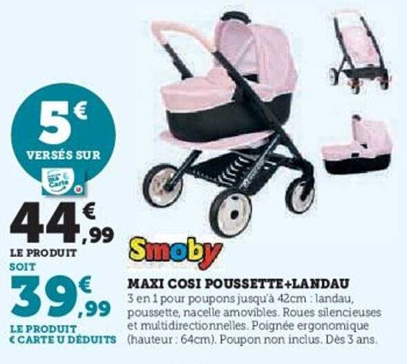 MAXI COSI POUSSETTE+LANDAU