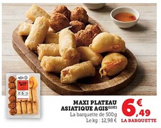 MAXI PLATEAU ASIATIQUE AGIS