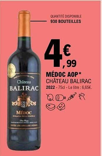 MÉDOC AOP* CHÂTEAU BALIRAC