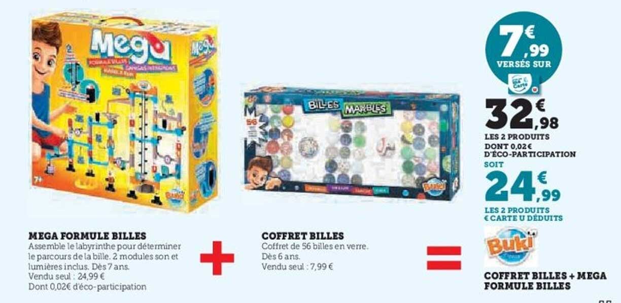 MEGA FORMULE BILLLES + COFFRET BILLLES