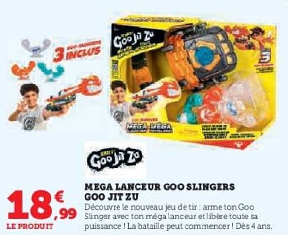 MEGA LANCEUR GOO SLINGERS GOO JIT ZU