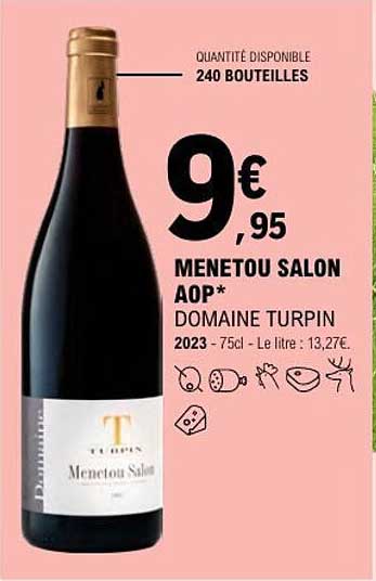 MENETOU SALON AOP* DOMAINE TURPIN