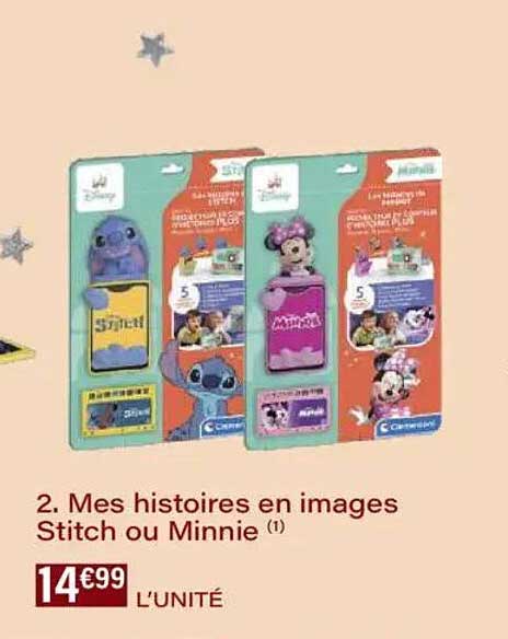 Mes histoires en images Stitch ou Minnie
