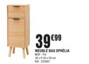 MEUBLE BAS OPHÉLIA