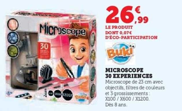 MICROSCOPE 30 EXPERIENCES