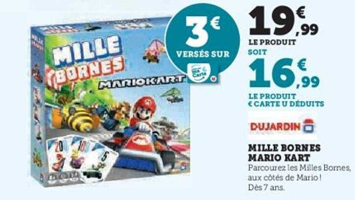 MILLE BORNES MARIO KART