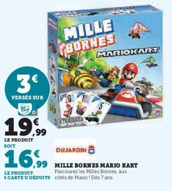 MILLES BORNES MARIO KART