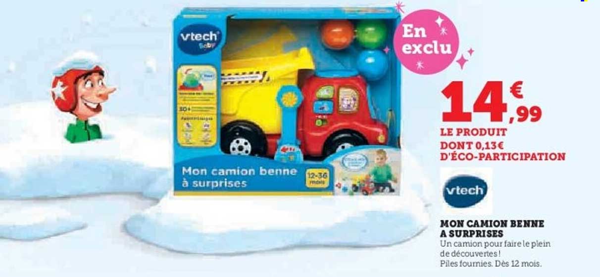 Mon camion benne à surprises