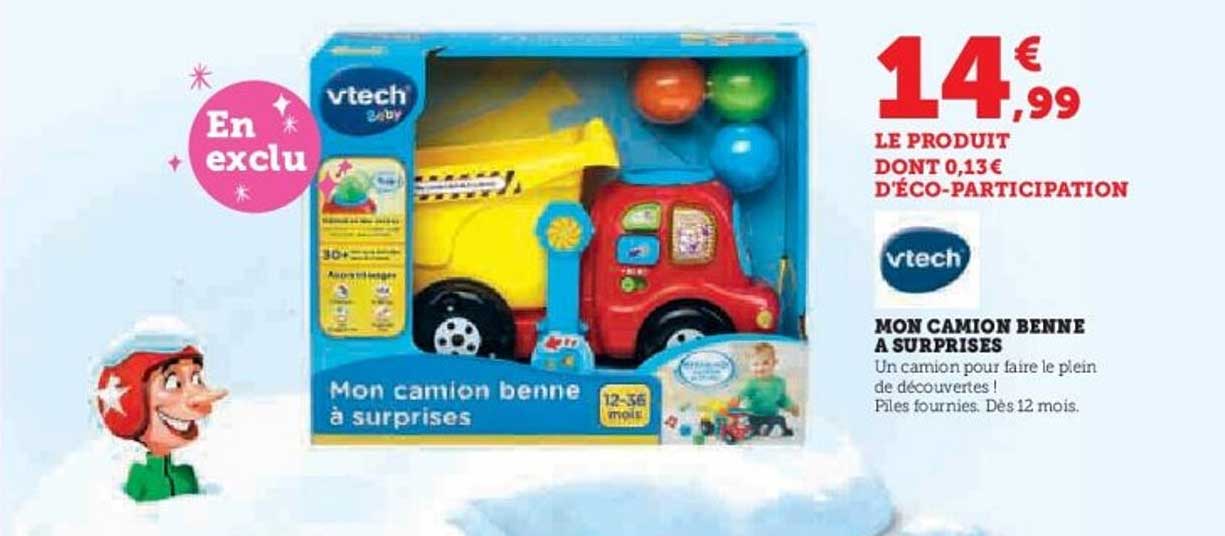 Mon camion benne à surprises