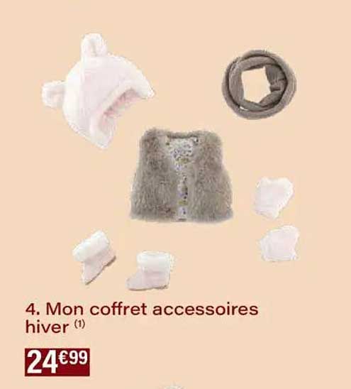 Mon coffret accessoires hiver