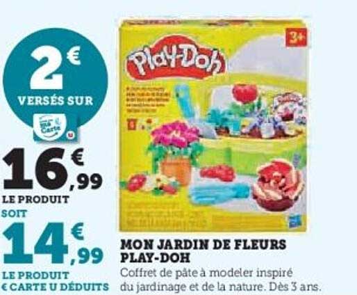 MON JARDIN DE FLEURS PLAY-DOH