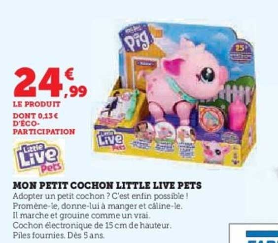 MON PETIT COCHON LITTLE LIVE PETS