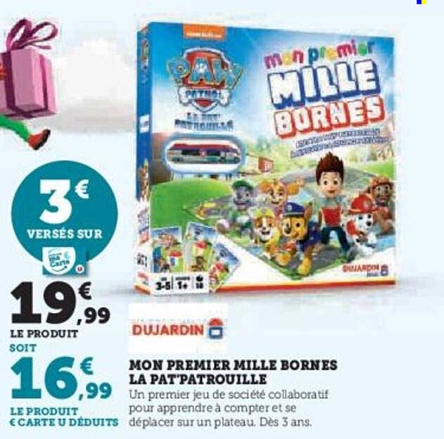 MON PREMIER MILLE BORNES LA PAT'PATROUILLE