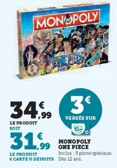 MONOPOLY ONE PIECE