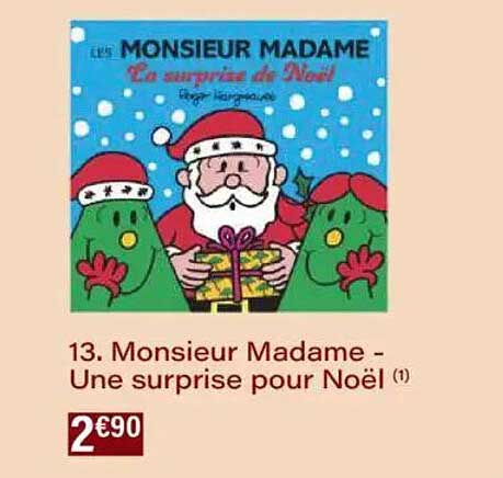 Monsieur Madame - Une surprise pour Noël