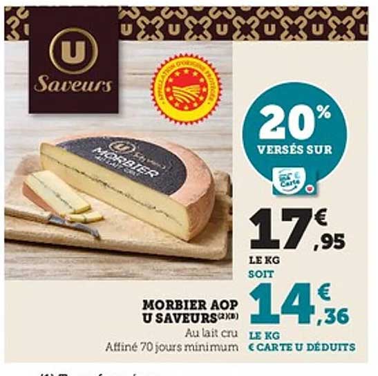 Morbier AOP U Saveurs