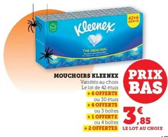 MOUCHOIRS KLEENEX