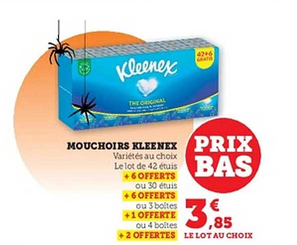 MOUCHOIRS KLEENEX