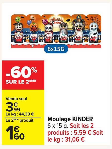 Moulage KINDER
