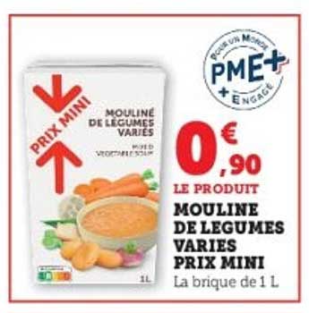 MOULELINE DE LEGUMES VARIES PRIX MINI