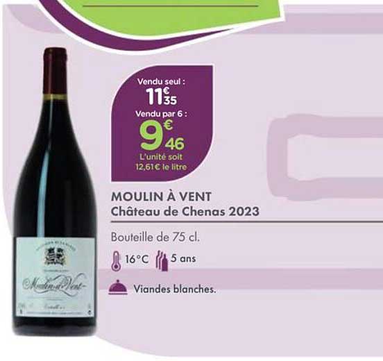 MOULIN À VENT Château de Chenas 2023