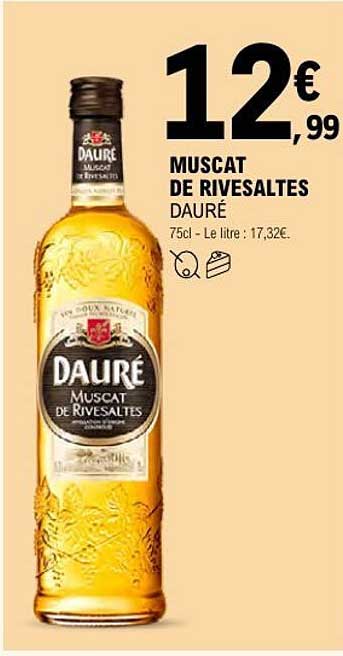 MUSCAT DE RIVESALTES DAURÉ