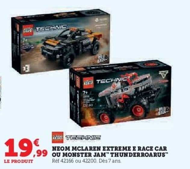 NEOM MCLAREN EXTREME E RACE CAR OU MONSTER JAM™ THUNDERROARUS™