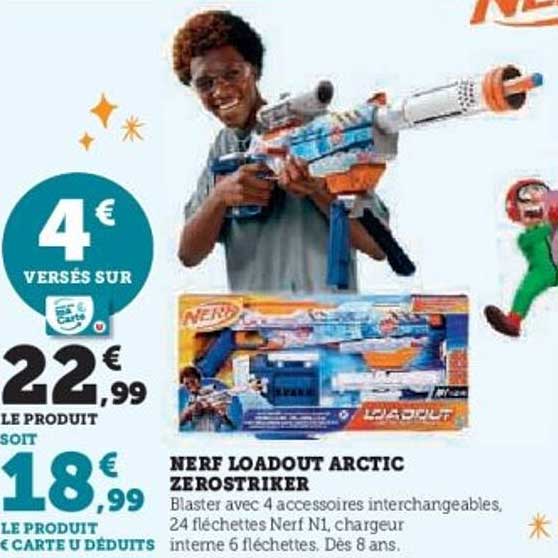 NERF LOADOUT ARCTIC ZEROSTRIKER