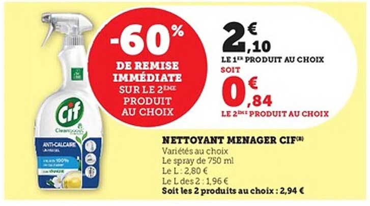 NETTOYANT MENAGER CIF®