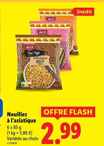 Nouilles à l’asiatique