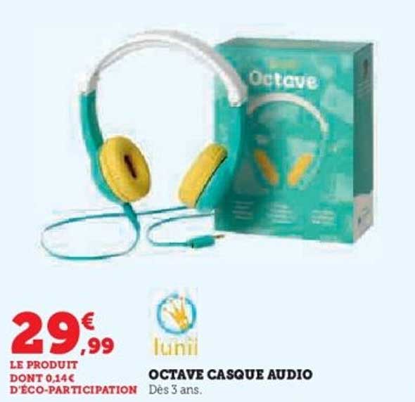 OCTAVE CASQUE AUDIO