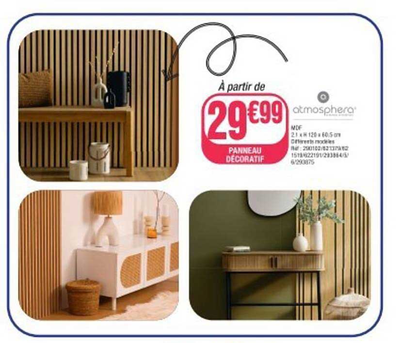 Panneau Decoratif à partir de 29€99