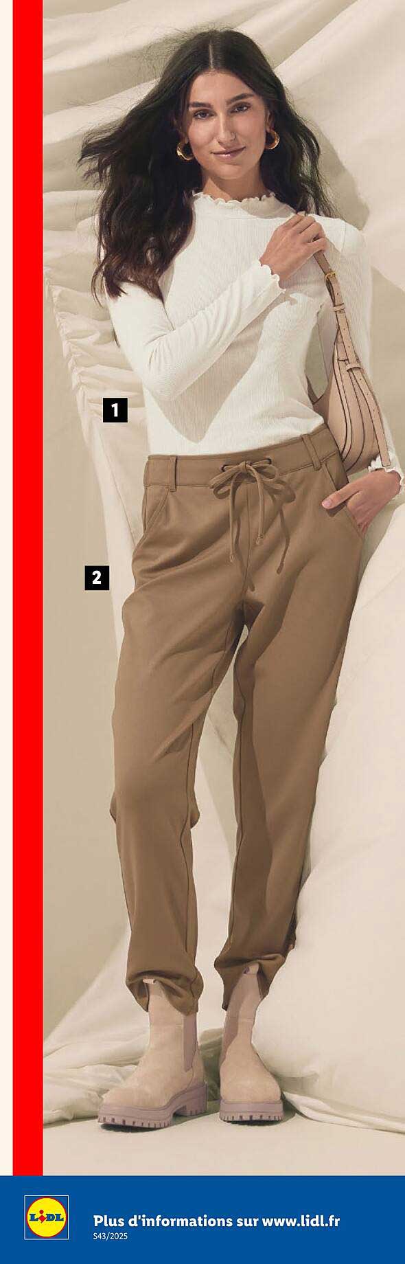 Pantalon décontracté Femme