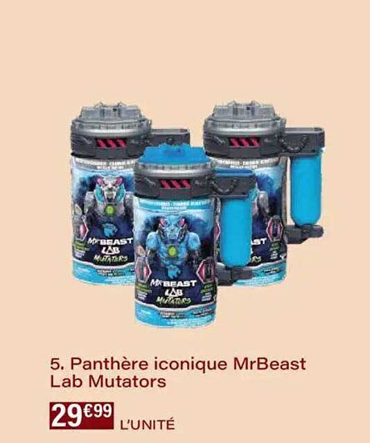 Panthère iconique MrBeast Lab Mutators