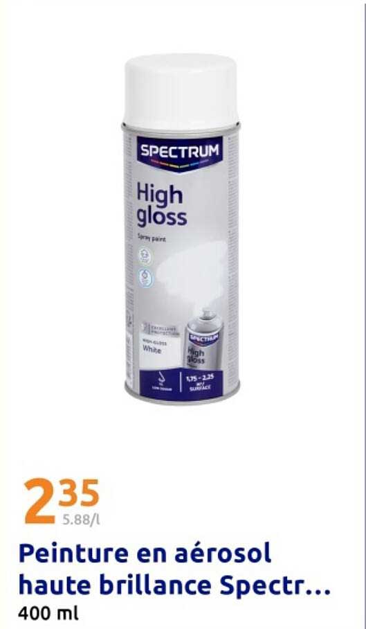 Peinture en aérosol haute brillance Spectr...