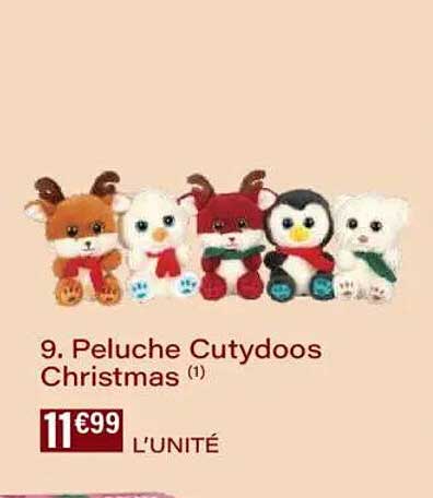 Peluche Cutydoos Christmas