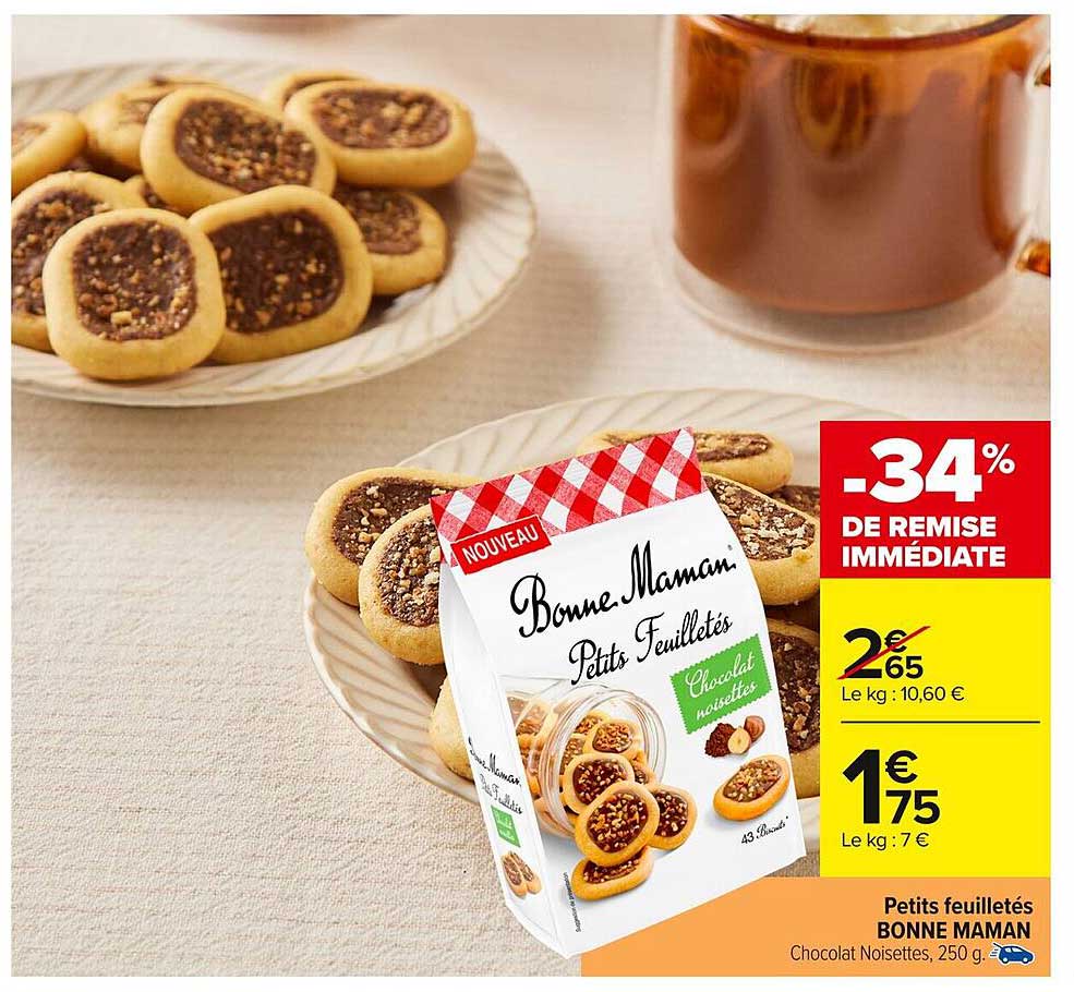 Petits feuilletés BONNE MAMAN