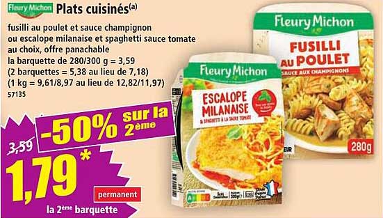 Plats cuisinés