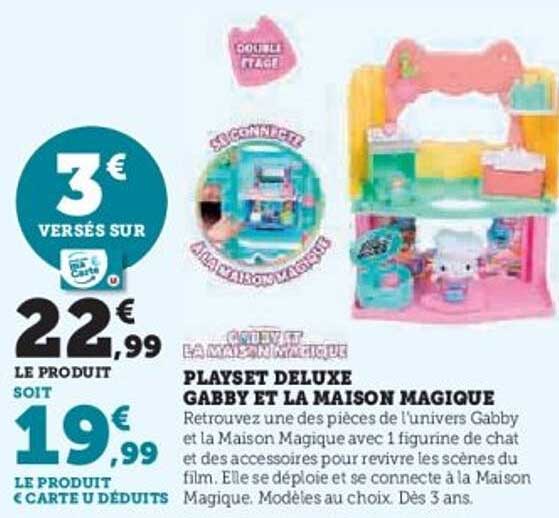 PLAYSET DELUXE GABBY ET LA MAISON MAGIQUE