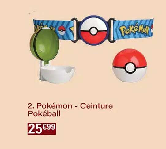 Pokémon - Ceinture Pokéball