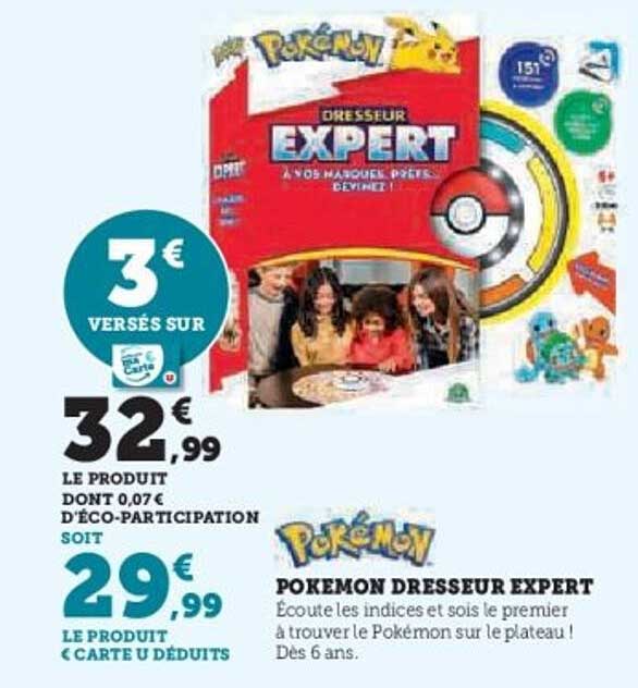 POKEMON DRESSEUR EXPERT