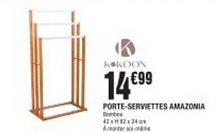 PORTE-SERVIETTES AMAZONIA