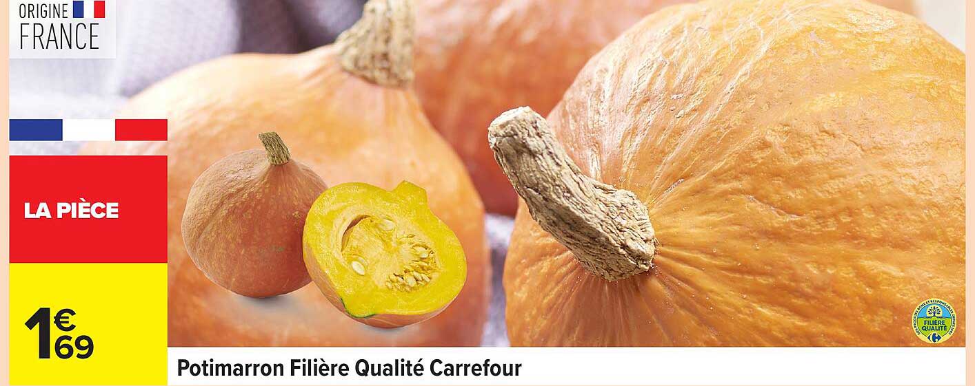 Potimarron Filière Qualité Carrefour