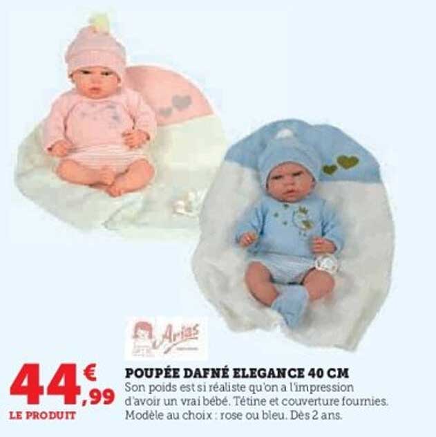 POUPÉE DAFNÉ ÉLEGANCE 40 CM