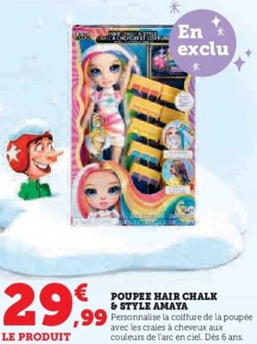 POUPÉE HAIR CHALK & STYLE AMAYA