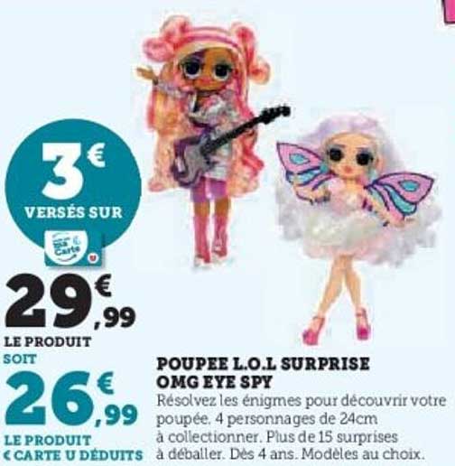 POUPEE L.O.L SURPRISE OMG EYE SPY