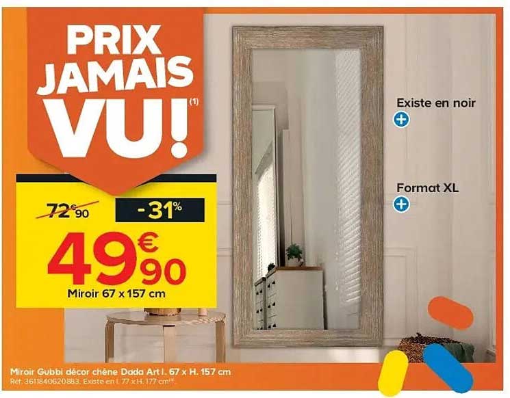 PRIX JAMAIS VU !
