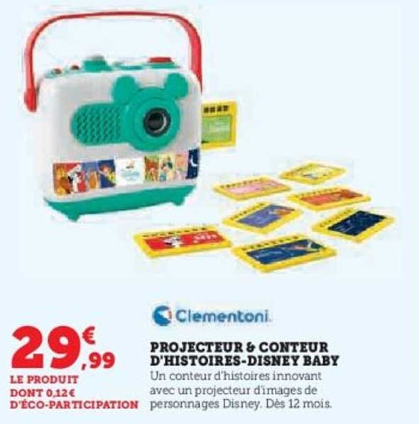 PROJECTEUR & CONTEUR D'HISTOIRES-DISNEY BABY