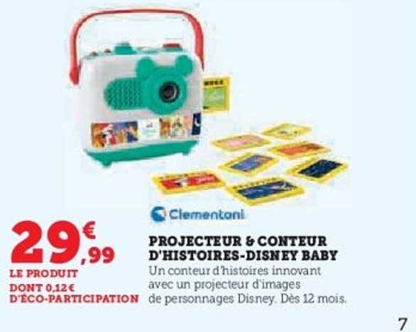 PROJECTEUR & CONTEUR D'HISTOIRES-DISNEY BABY