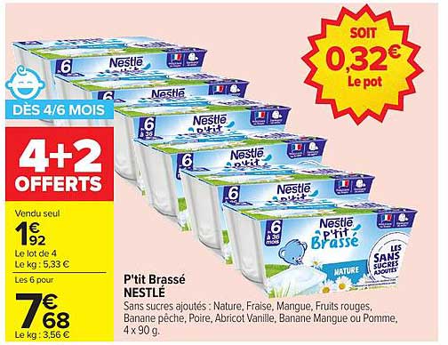 P'tit Brassé NESTLÉ